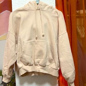 Cream Forever 21 Hoodie